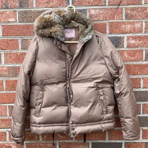 Nice Coat by HUM with Fur Hood